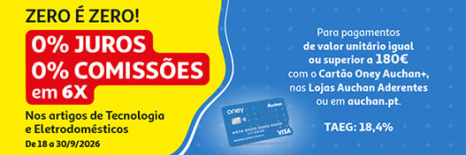 Campanha Zero é Zero Oney || 18/09 a 30/09 | Auchan