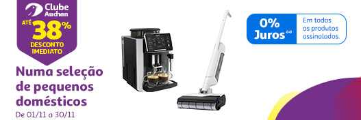 Encarte Pequenos Domésticos || 01/11 a 30/11 | Auchan