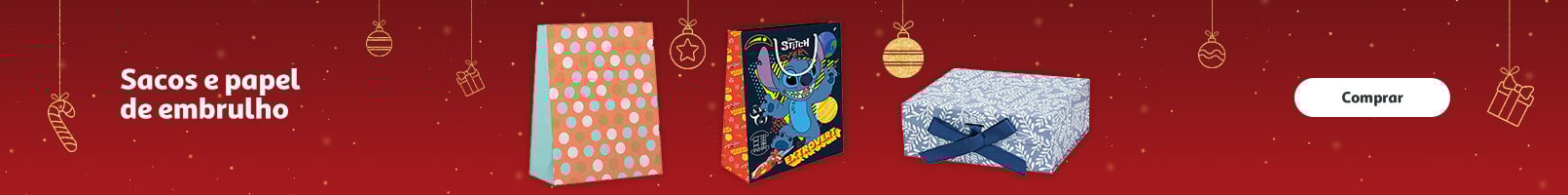 Sacos e Papel de Embrulho || 01/11 a 24/12 | Auchan