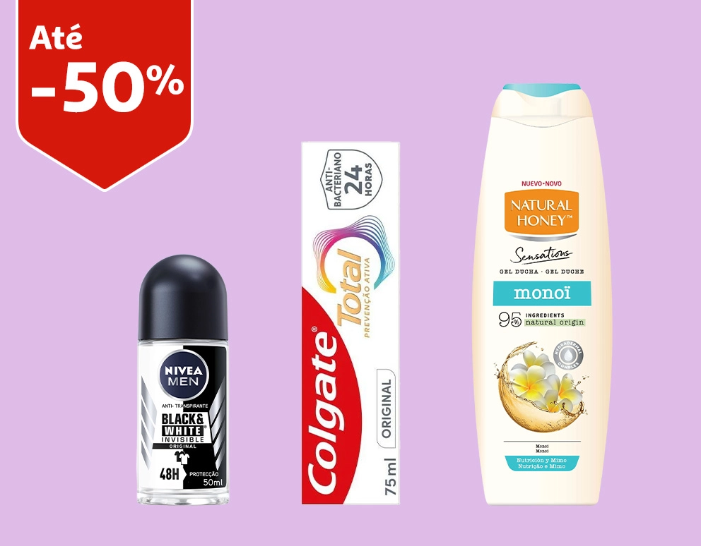 Em grandes marcas de Beleza e Higiene || 26/12 a 07/01