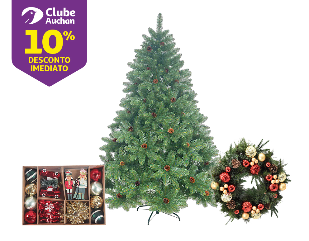 Em árvores e luzes de Natal || Até 20/10