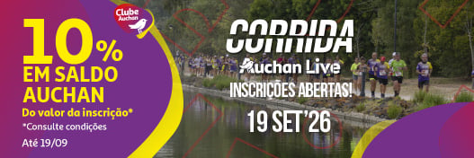 Campanha Corrida Auchan Live || 15/05 a 19/09 | Auchan
