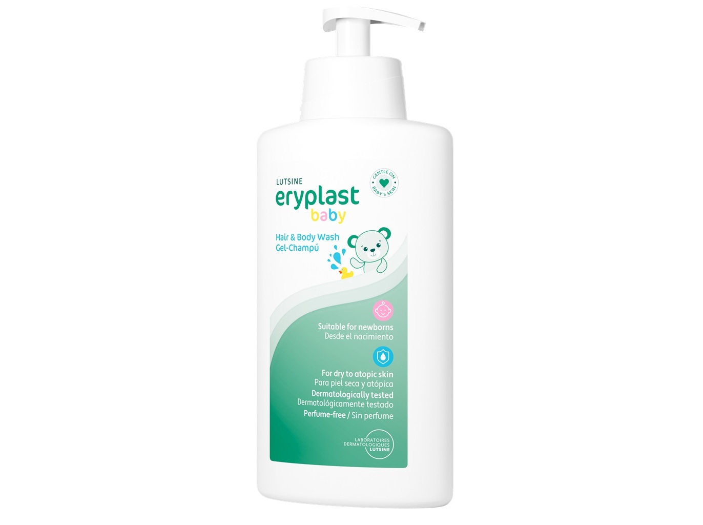 Gel Limpeza Eryplast 2 Em 1 Bebé Pele Atópica 500ml