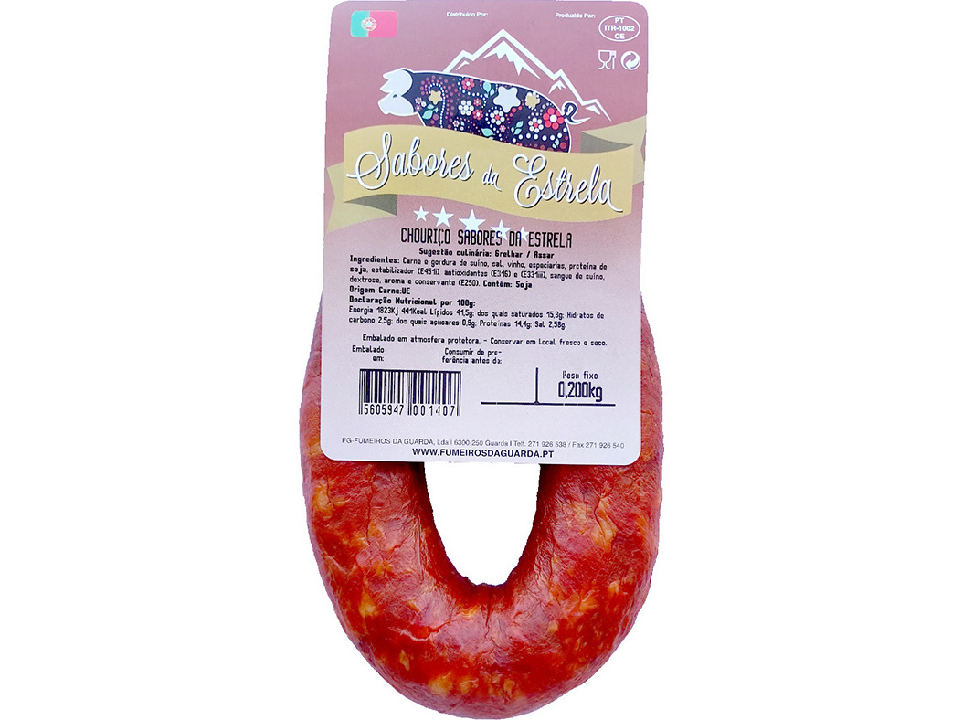 Chouriço Sabores Da Estrela 200g Sabores Da Estrela