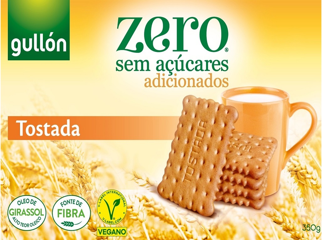Bolacha Tostada Gullon Zero 350g Gullon