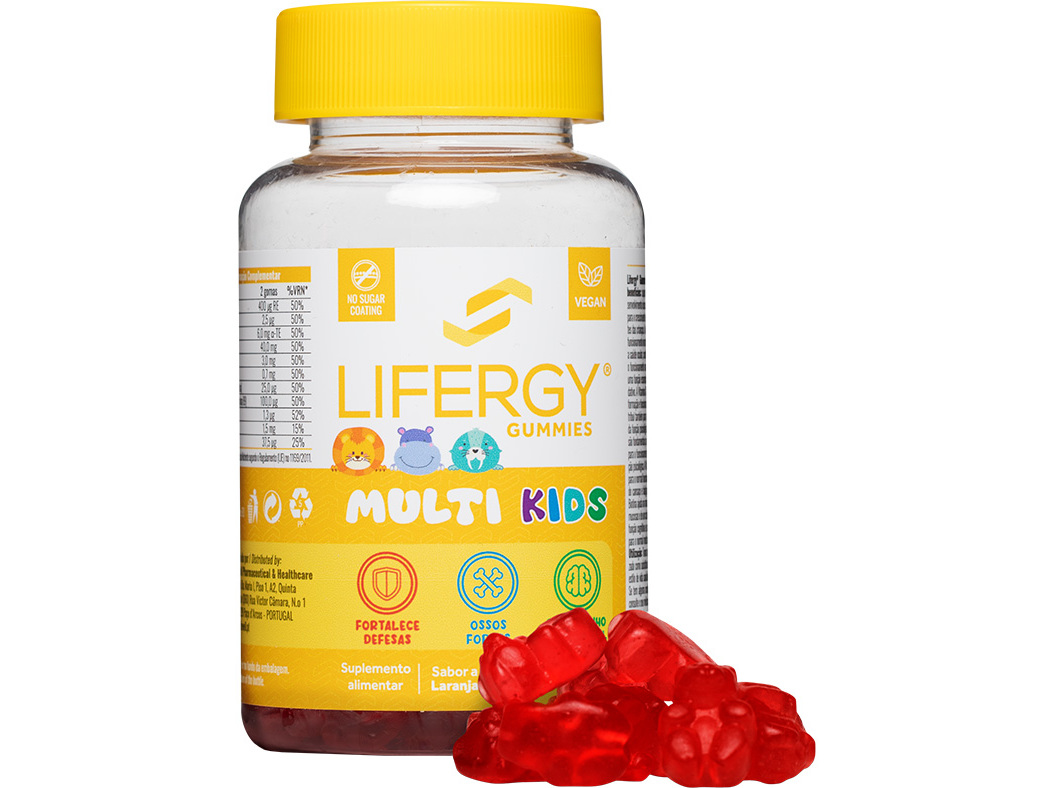 Suplemento Lifergy Multi Kids 60gomas Lifergy