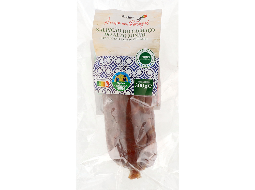 Salpicão Do Cachaço Auchan À Mesa Em Portugal Cultivamos O Bom Alto Minho Un Auchan