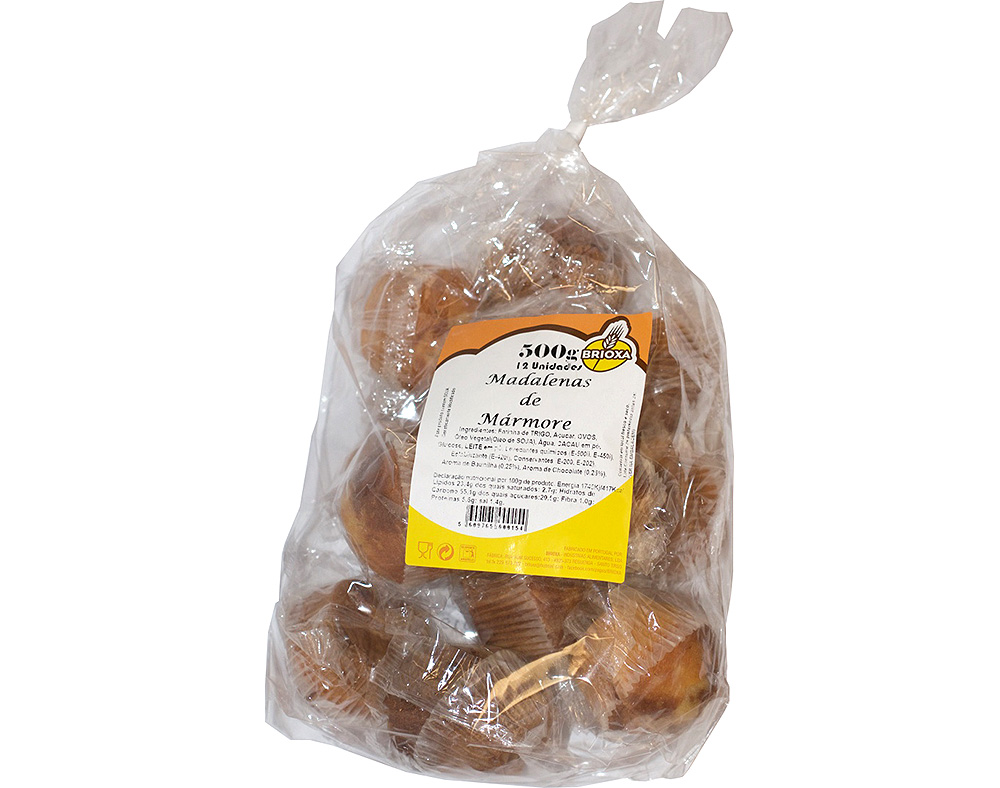 Madalenas Brioxa Mármore 500g Brioxa