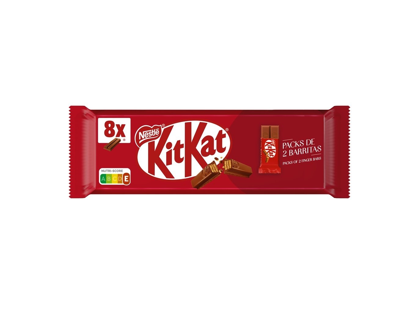 Snack Kitkat Chocolate De Leite (8x20.7g)