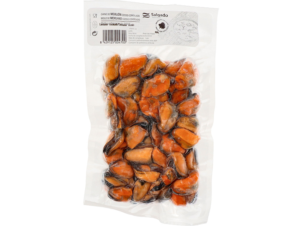 Miolo De Mexilhão Grande Congelado 450g Auchan