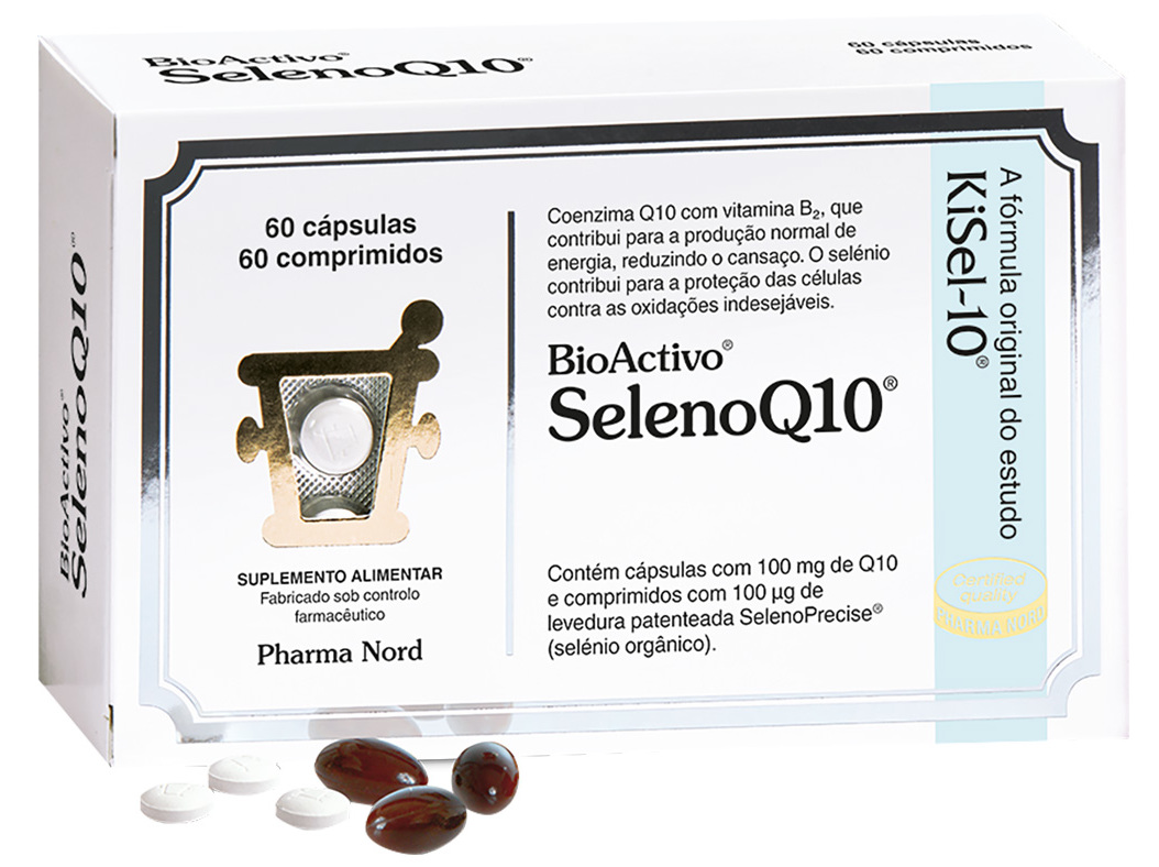 Suplemento Bioactivo Selenoq10 60 Cps+60 Com Bioactivo