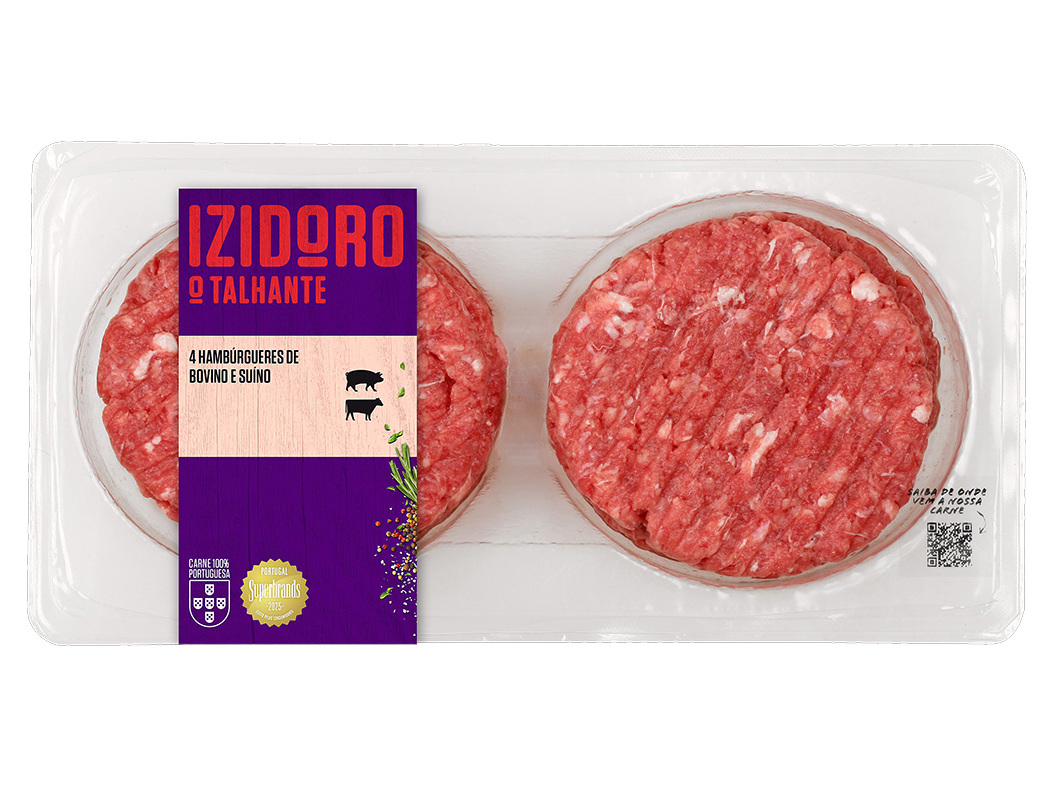 Hamburguers Mistos 4*95gr Auchan