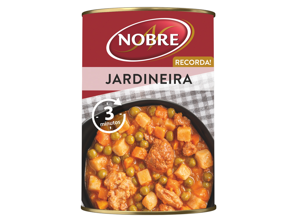 Jardineira nobre lata 420g