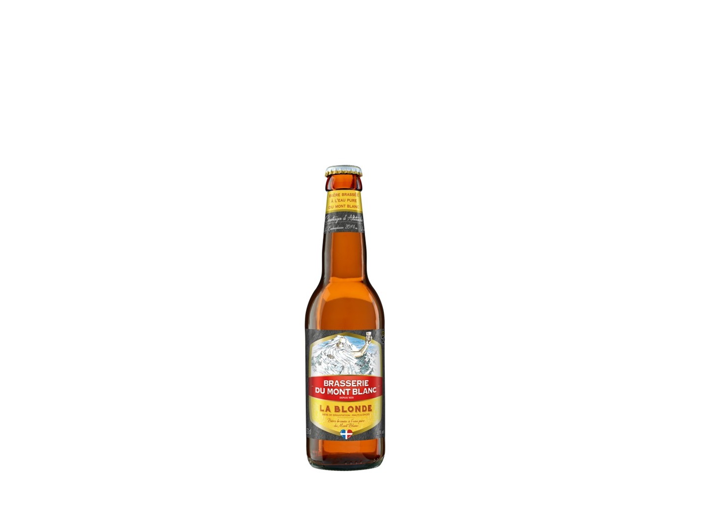 Cerveja Estrangeira Mont Blanc Blonde França 0.33l Mont Blanc