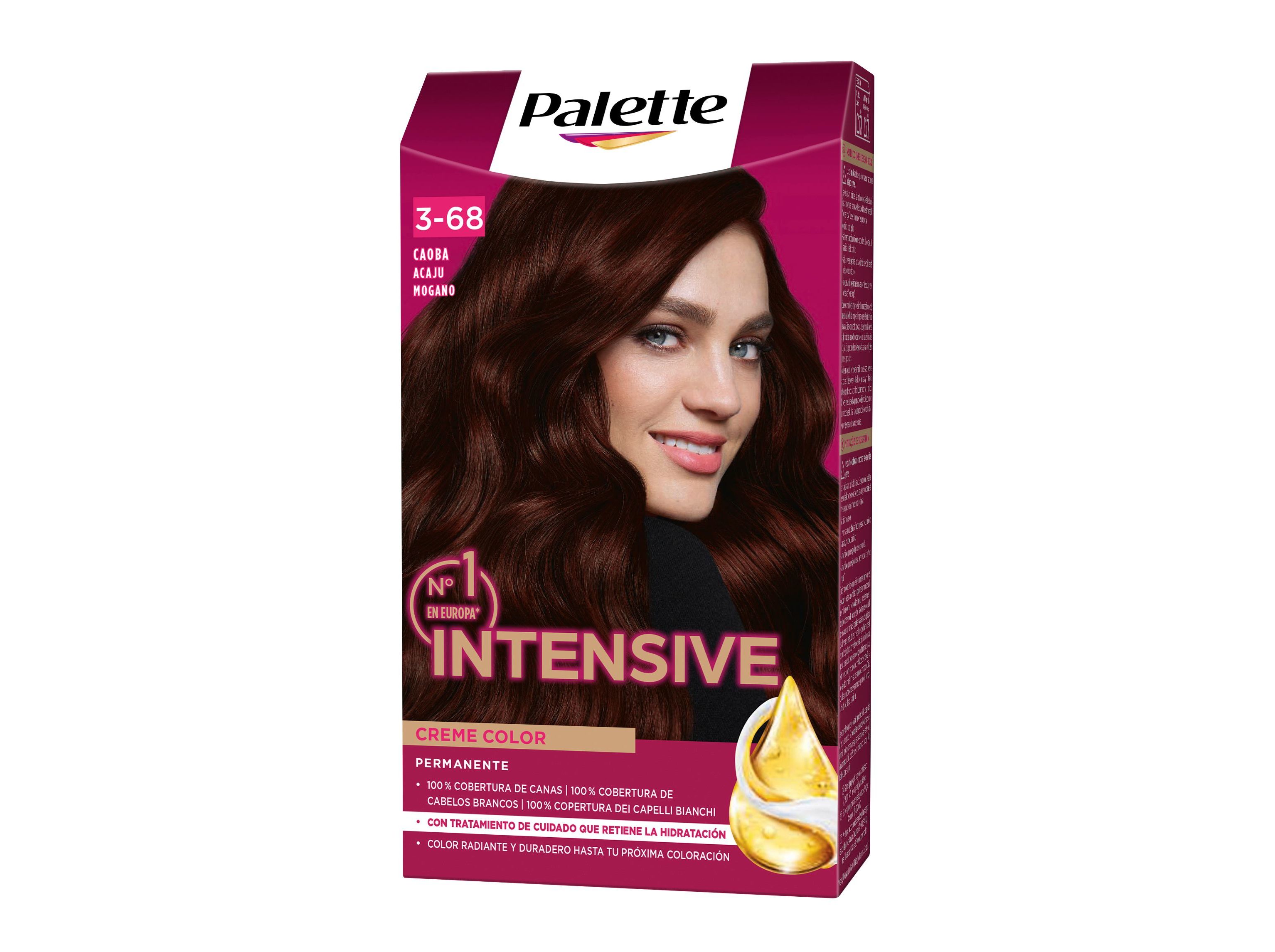 Coloração palette 3.68 caju