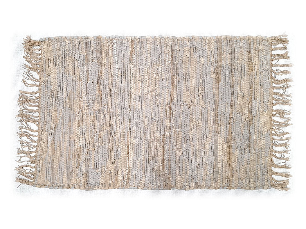 Tapete Com Franjas Kristiann 60x90 Cm