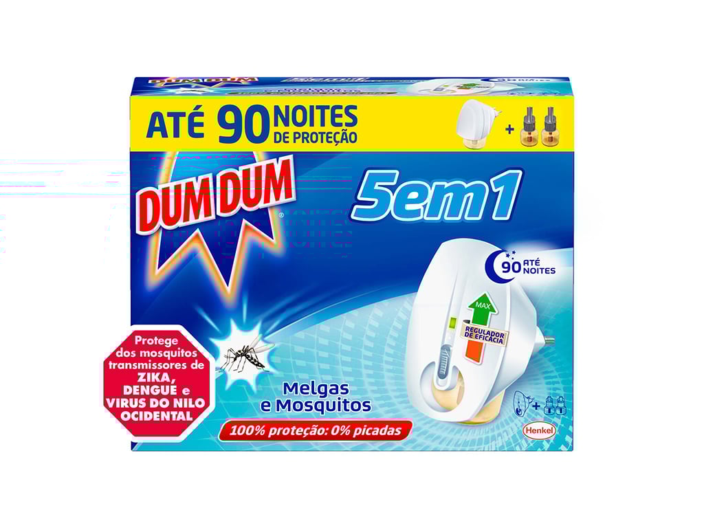 Insecticida dum dum elimina melgas e mosquitos 90 noites