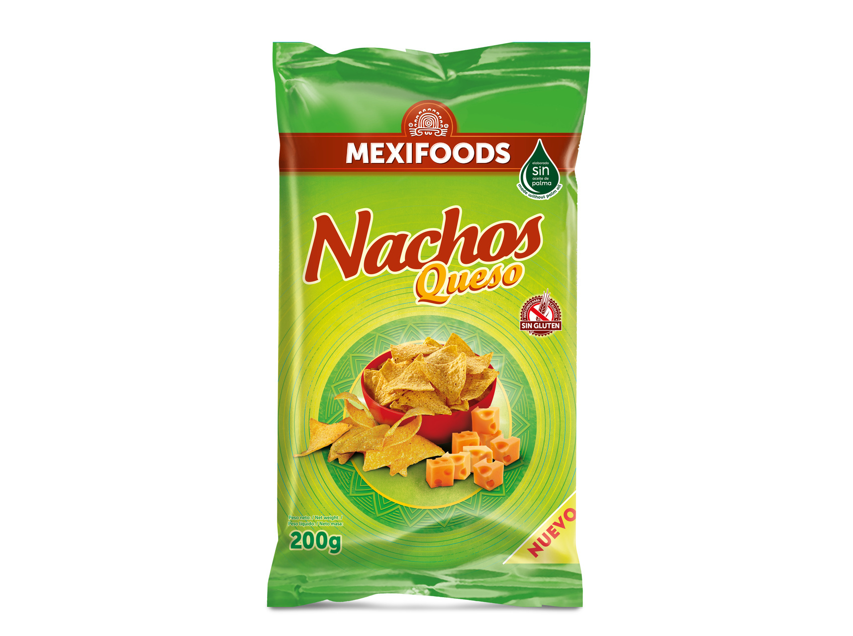 Aperitivo mexifoods de milho nachos queijo 200g