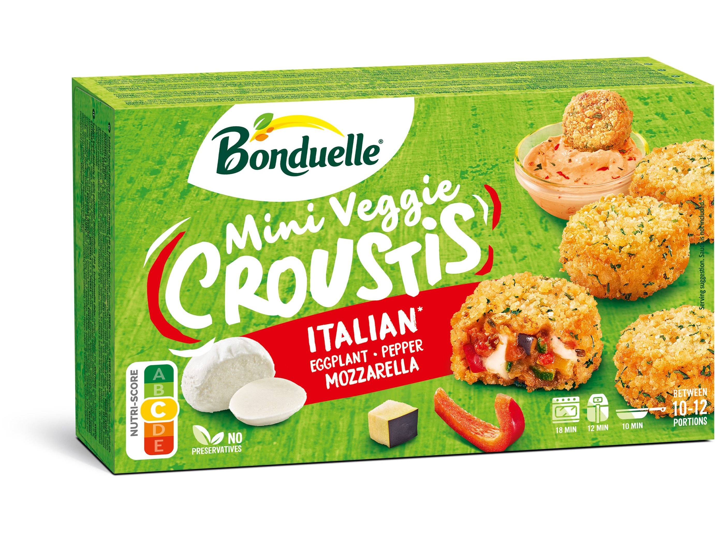 Mini Veggie Croustis Bonduelle Italian 240gr