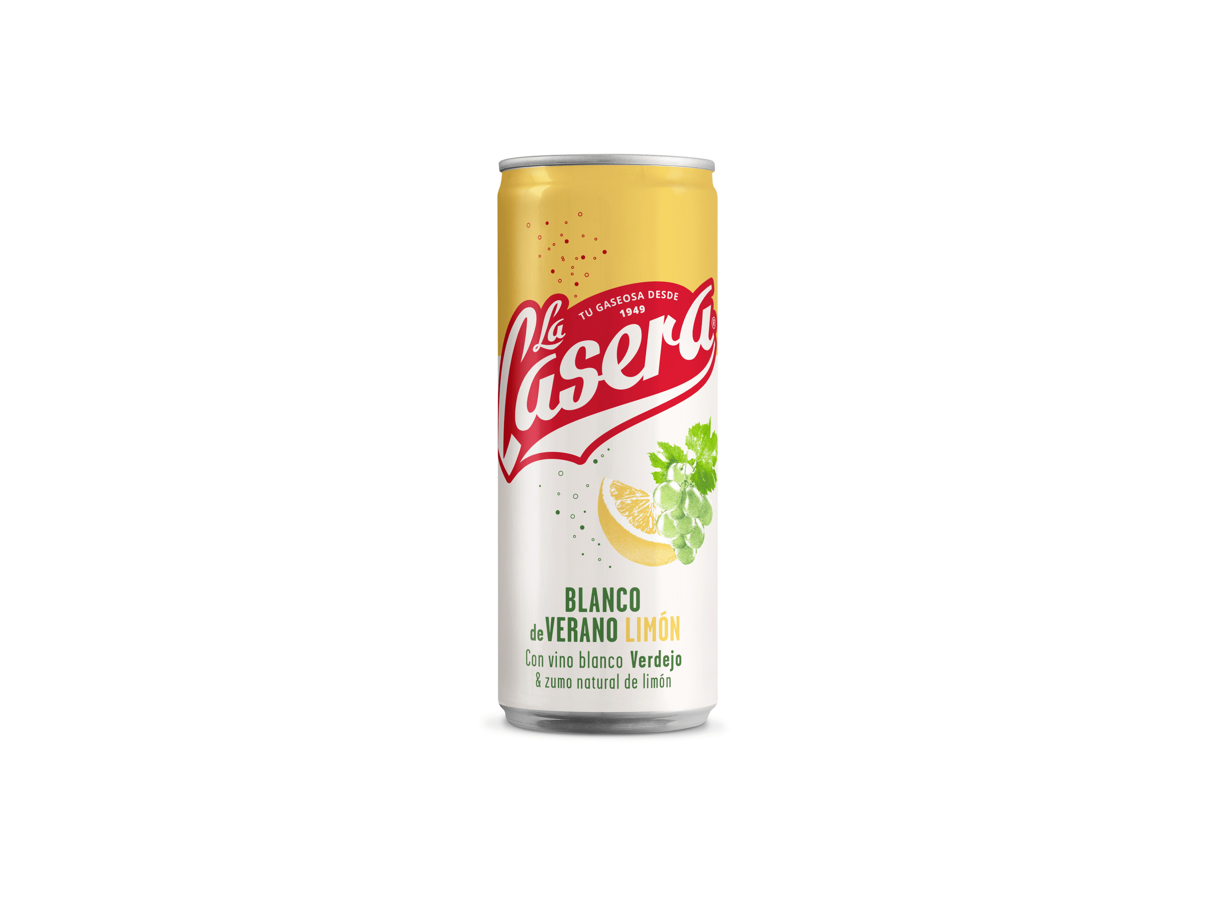 Bebida La Caserabranco De Verãfo 0% Lata 0.33l La Casera