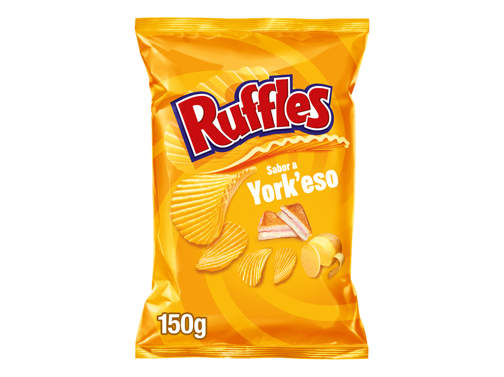 Batatas fritas ruffles yorkeso 150g