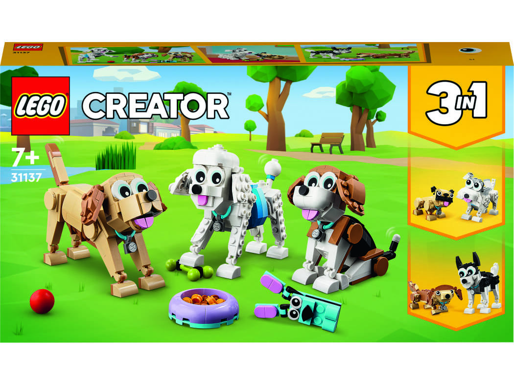 Cães Adoráveis Lego Creator