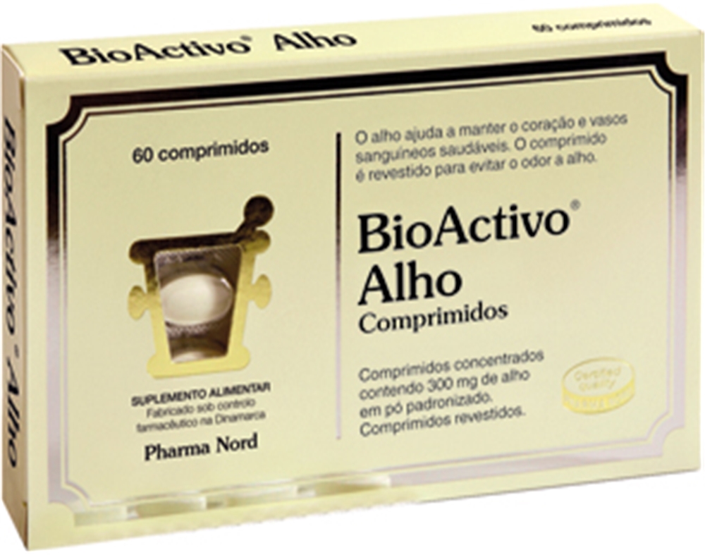 Suplemento Bioactivo Alho 60 Comprimidos Bioactivo
