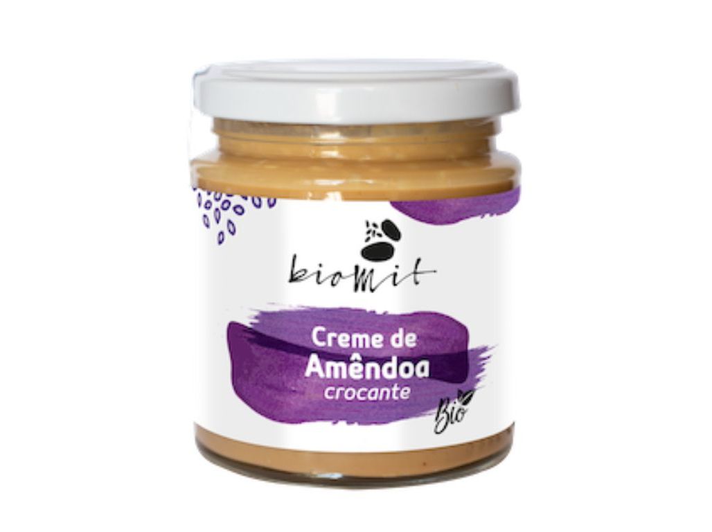 Creme De Amêndoa Bio Biomit Crocante 230 G Biomit