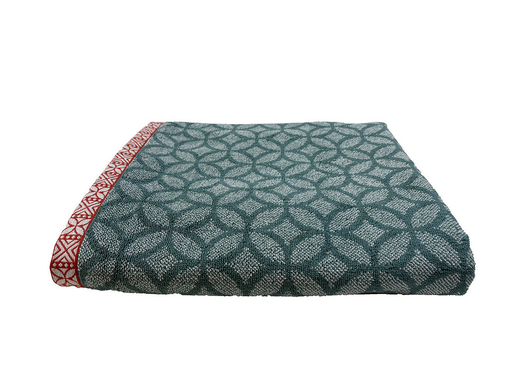 Lençol de banho mundotextil azul 500g 100x150cm