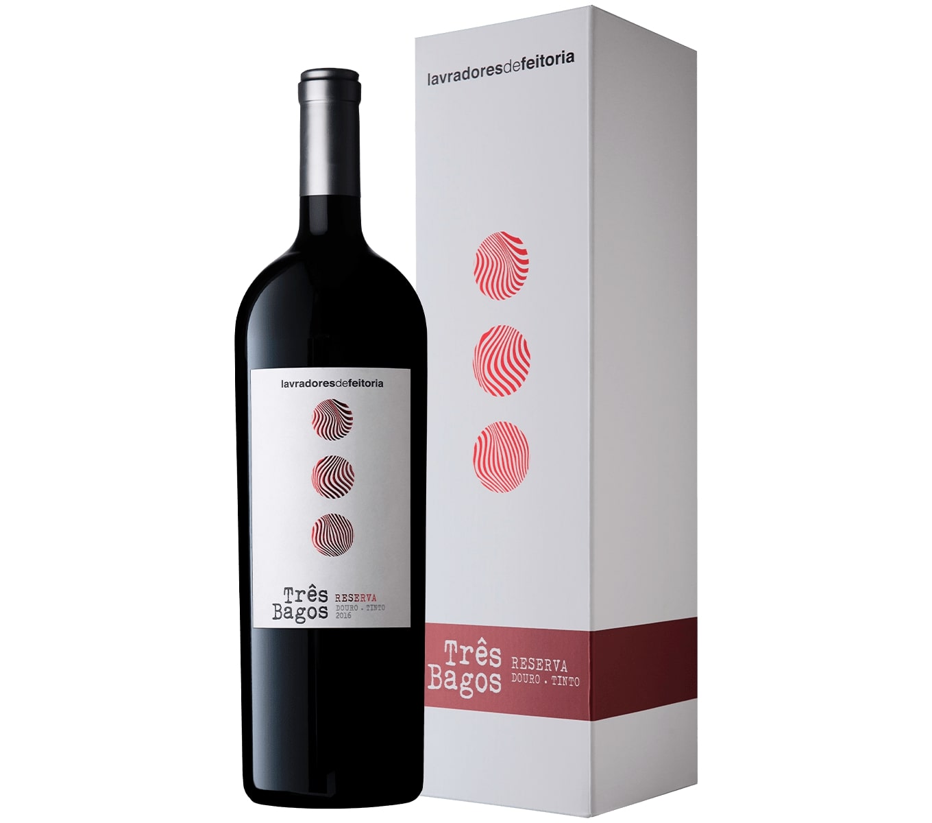 Vinho Tinto Três Bagos Reserva Douro 1.5 L