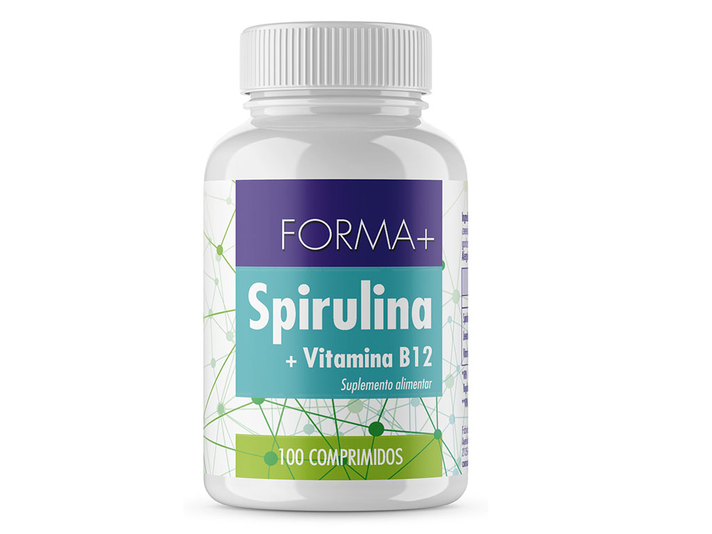 Suplemento Forma+ Spirulina 100 Comp Forma+