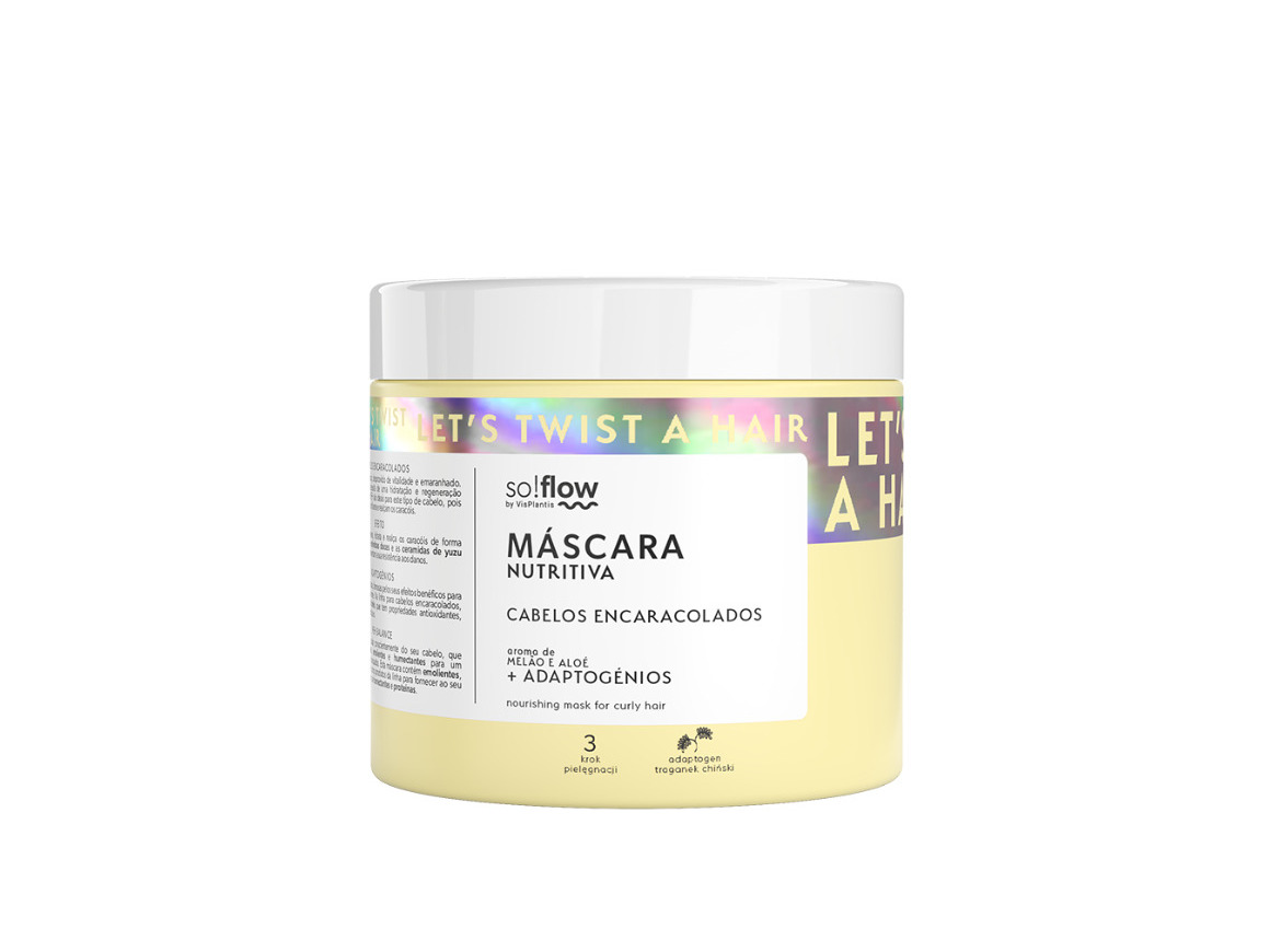 Máscara soflow nutri cabelo encaracolado 400ml