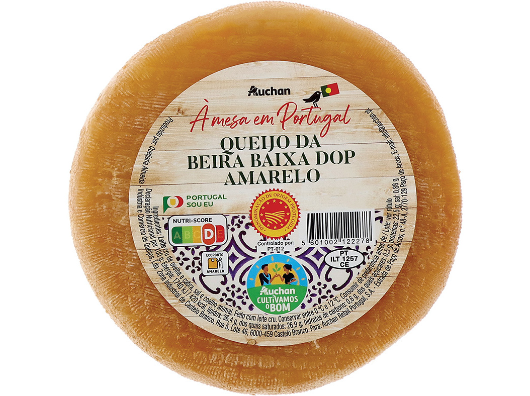 Queijo amarelo beira baixa dop auchan à mesa em portugal cultivamos o bom un