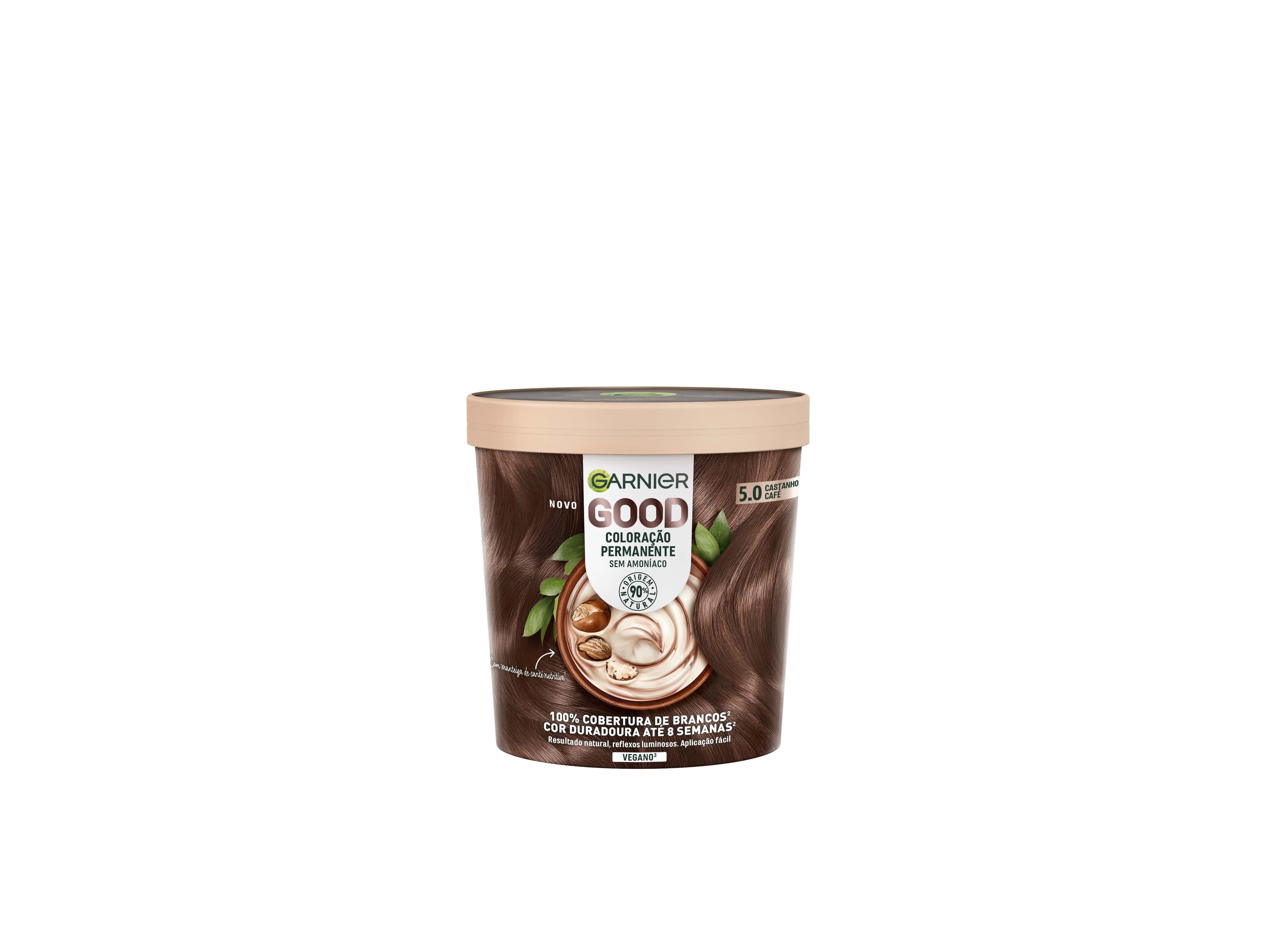 Coloração garnier good 5.0 coffe roast brown