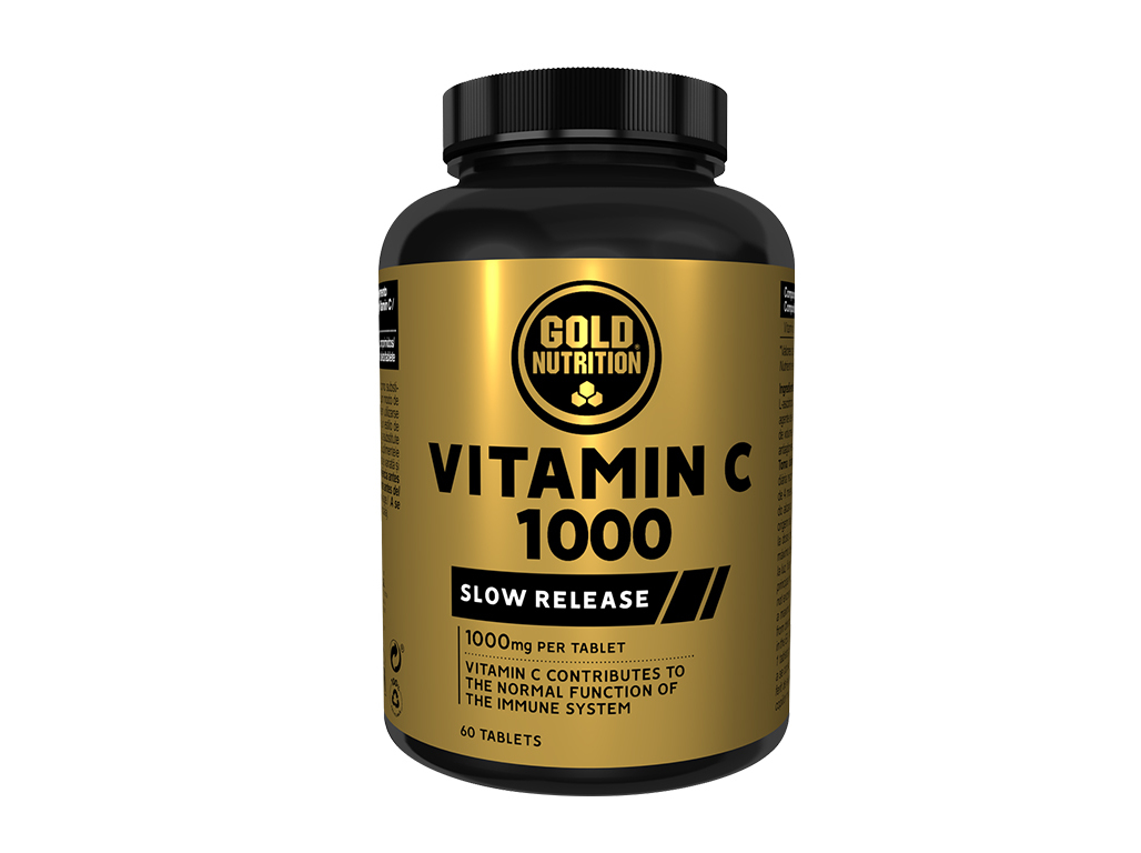 Suplemento Goldnutrition Vitamin C 1000 Slow 60 Caps Goldnutrition