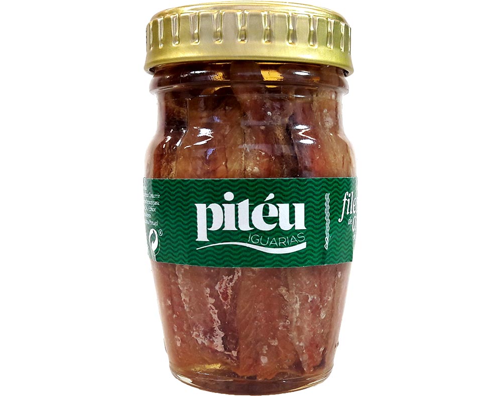 Filete anchova piteu em azeite 80(41)g