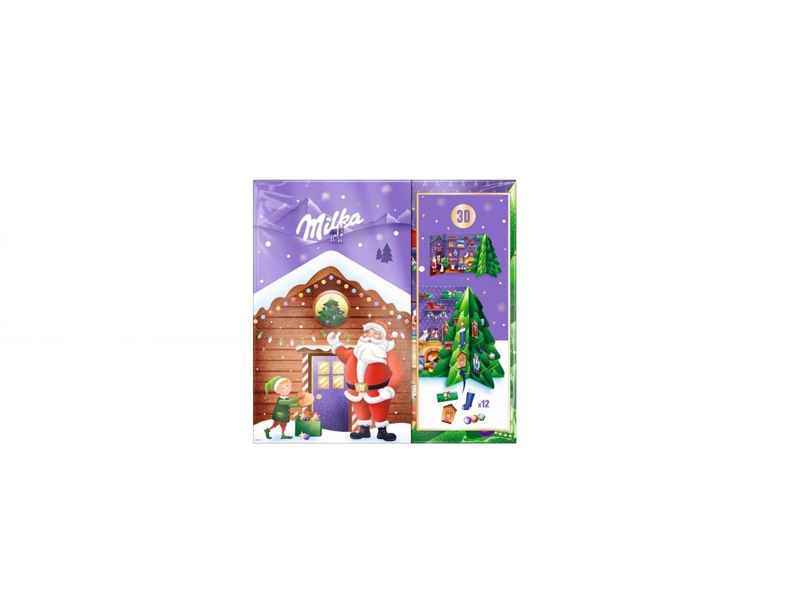 Calendários Advento Milka Pop Up 163g