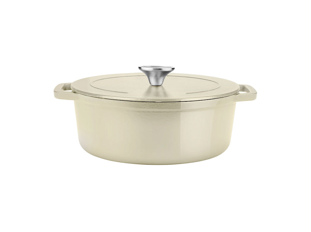 Caçarola Em Ferro Fundido Actuel Bege 6.5l