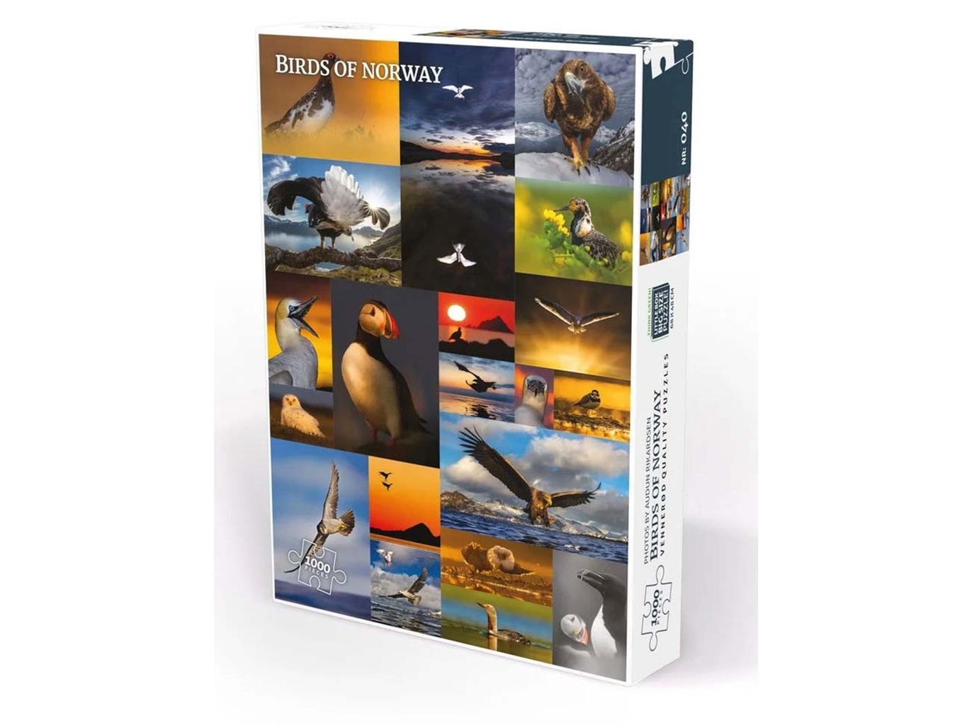 Puzzle Birds Norway Vennerod 1000 Peças