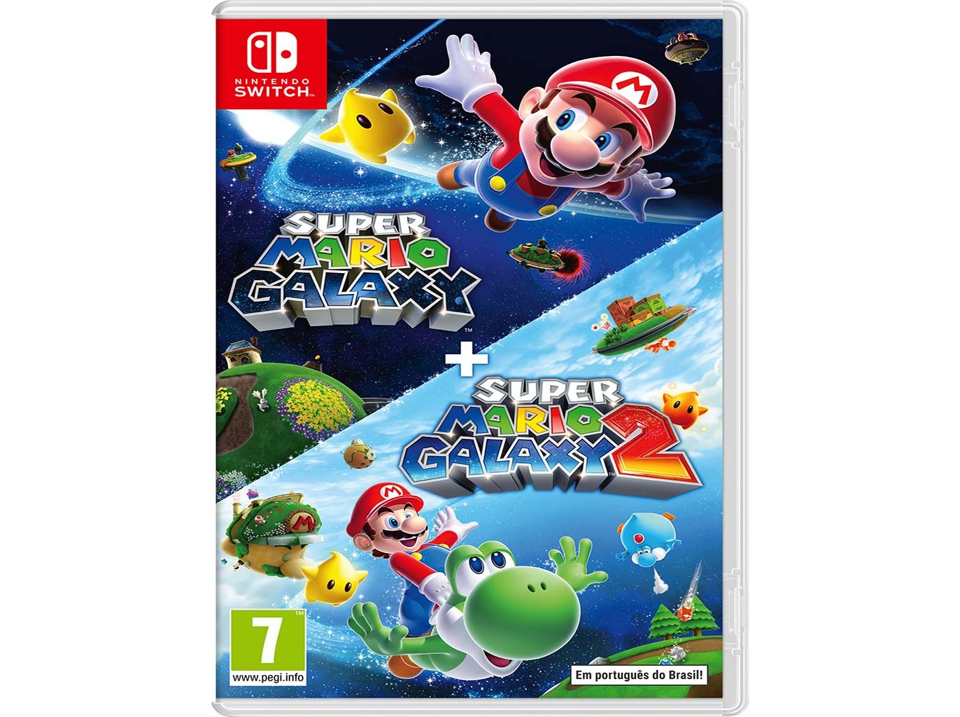 Jogo switch super mario galaxy + super mario galaxy 2
