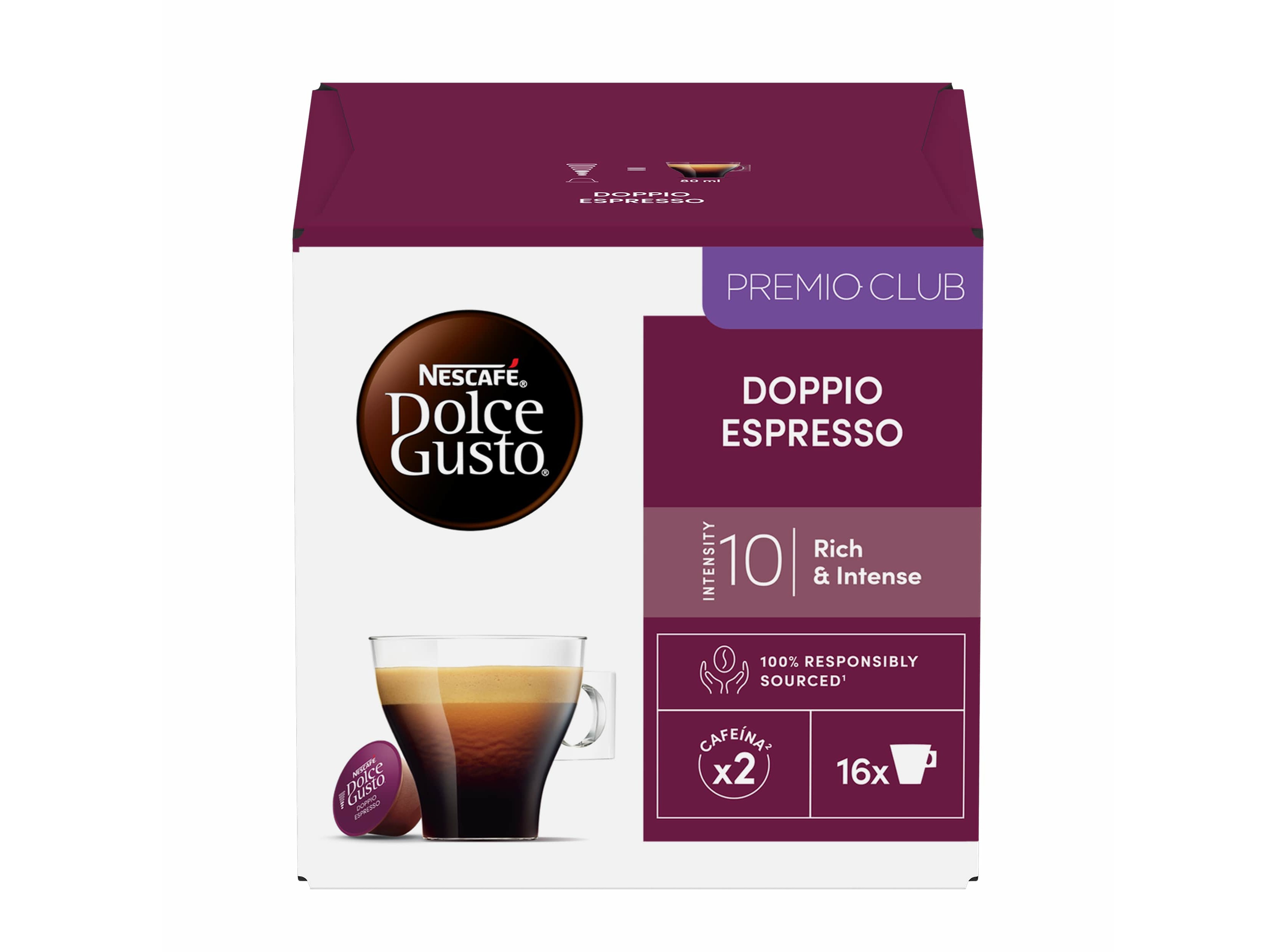 Cápsulas dolce gusto expresso duplo 16cap