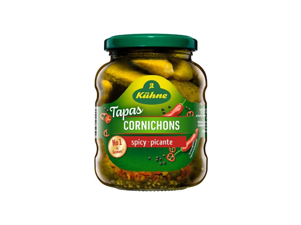 Cornichons Kühne Picantes 330(190)g