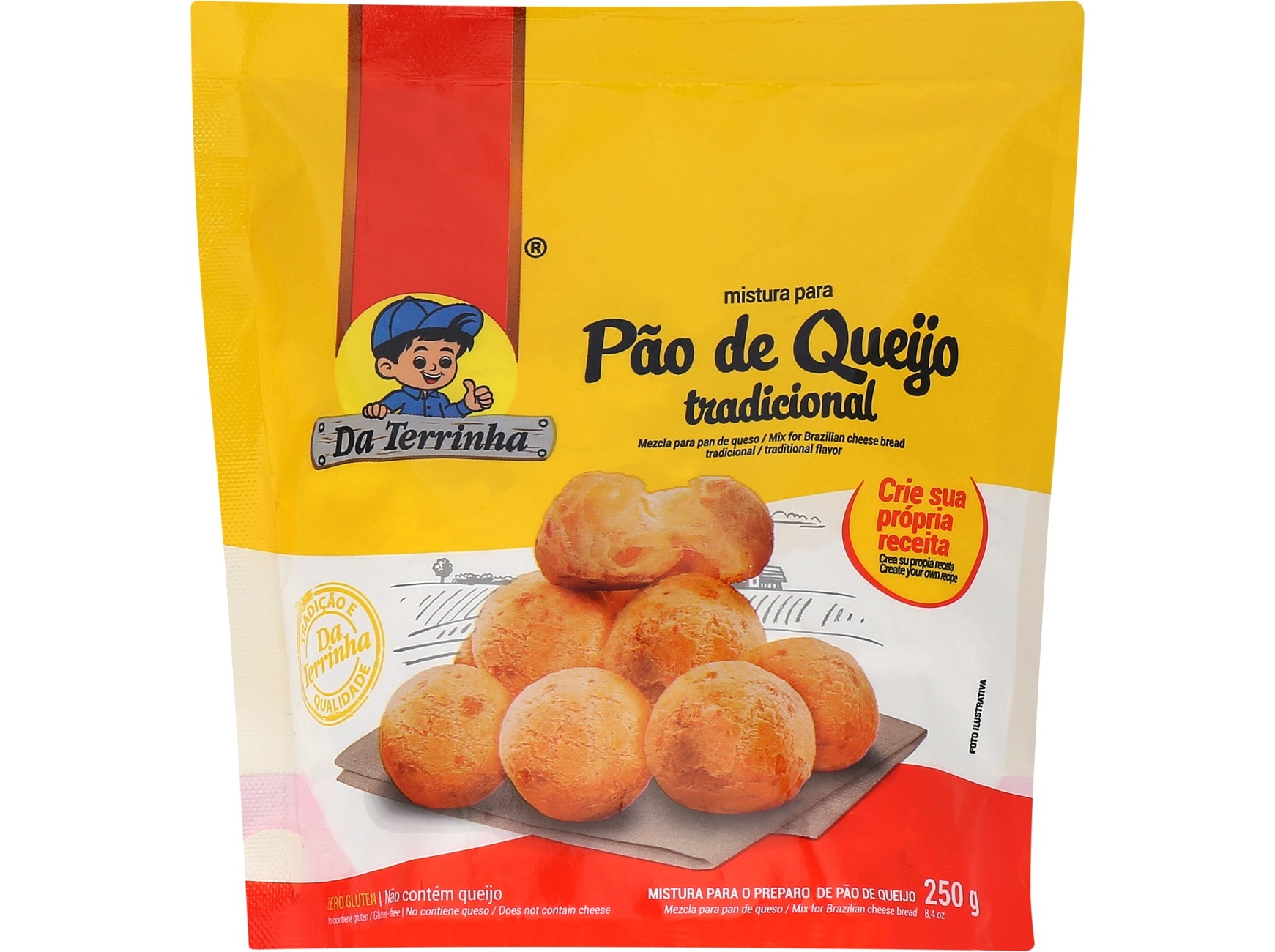 Pão De Queijo Da Terrinha 250g Da Terrinha
