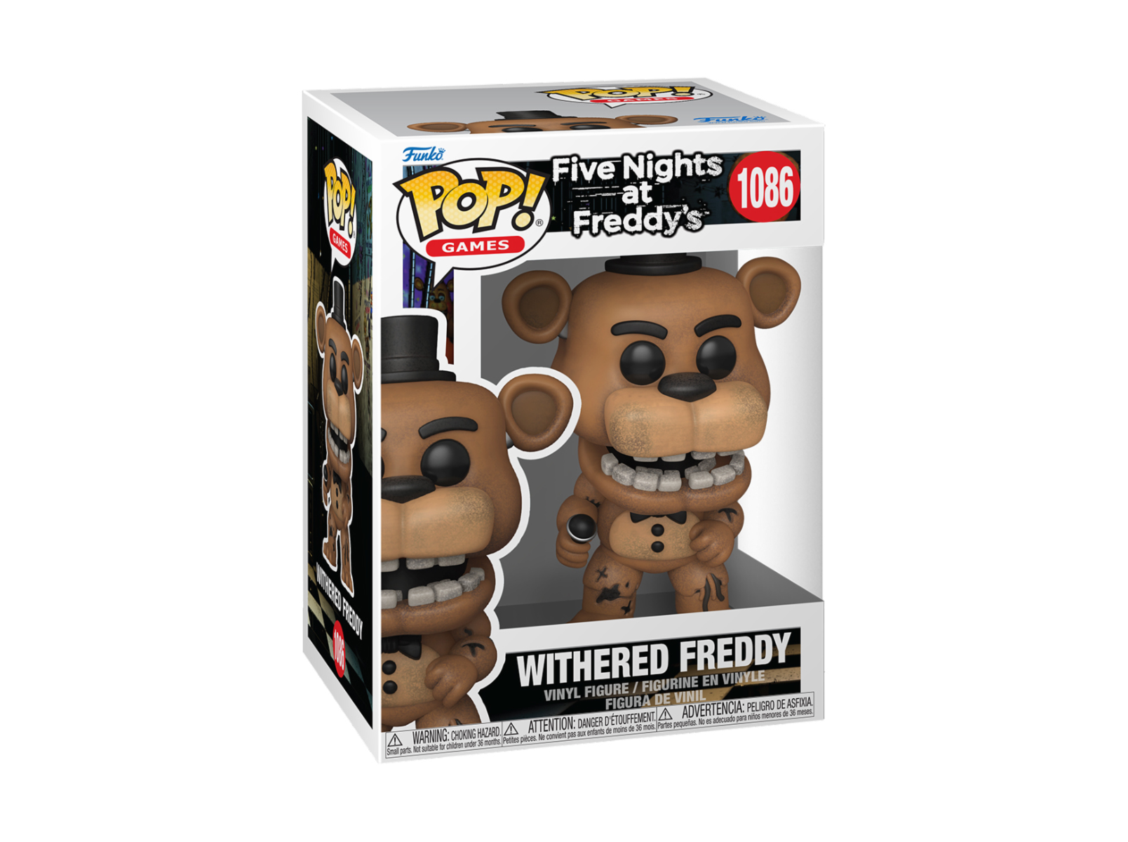 Figura funko pop! games: fnaf- withered fred