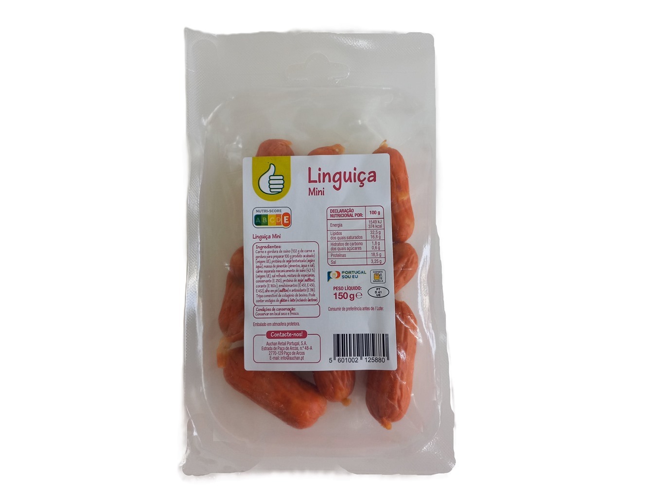 Linguiça Polegar Mini 150g Polegar