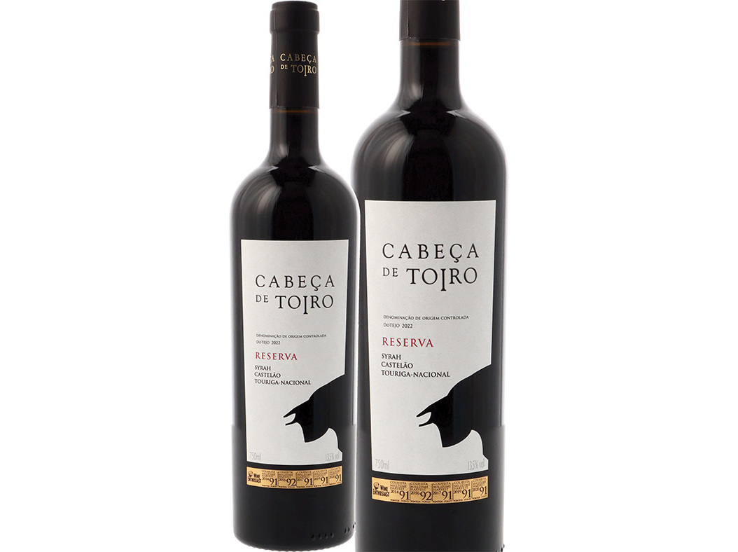 Vinho tinto cabeça de toiro reserva tejo 0.75l
