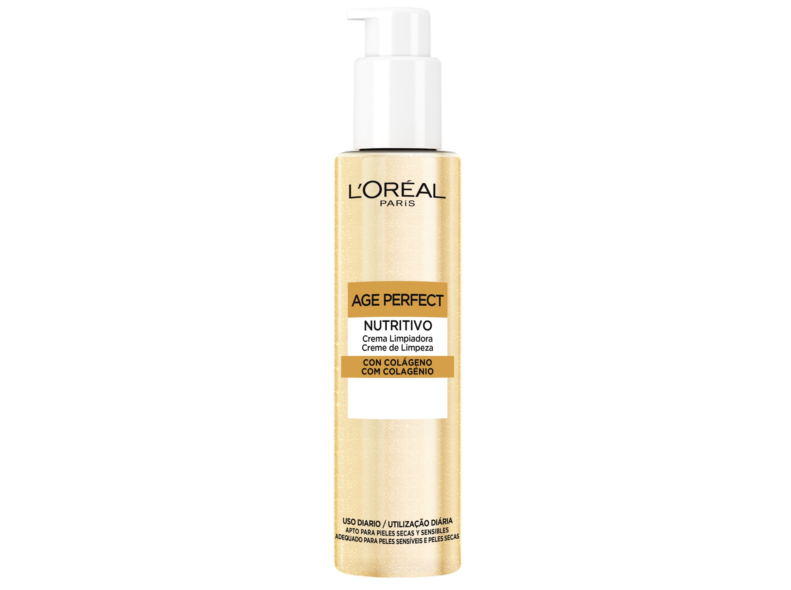 Leite limpeza l'oréal age perfect nutritivo 150 ml