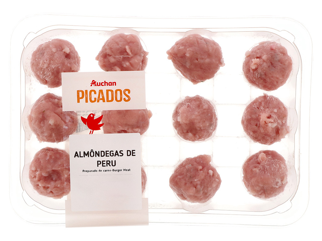 Almôndegas de peru auchan 360gr