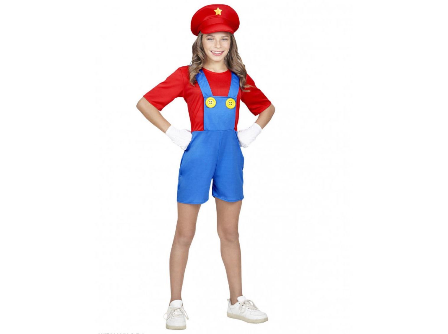 Disfarce Topbrands Super Mario Girl 4/5 Anos 116cm