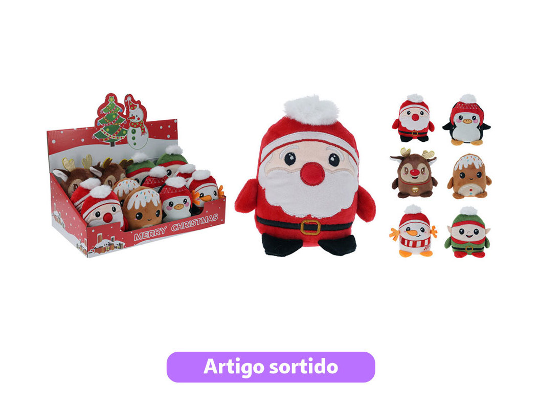 Brinquedo Cão Dogs Collection Peluches Natal 14cm Modelos Sortidos